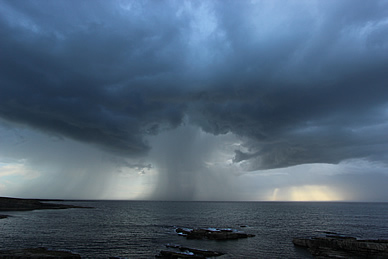 Storms Over Oceans & Lakes